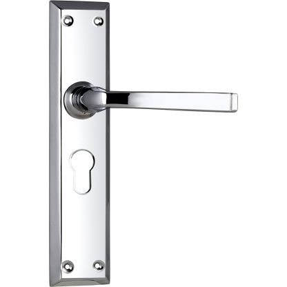 Tradco 0684E Menton Lever Euro Chrome Plate