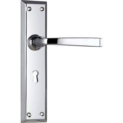 Tradco 0685 Menton Lever Lock Chrome Plate