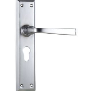 Tradco 0687E Menton Lever Euro Satin Chrome