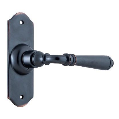 Tradco 0748 Reims Lever Passage Antique Copper 110x40mm 68mm(P)