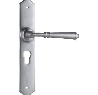 Tradco 0749E Reims Lever Euro Satin Chrome 240x40mm 68mm(P)