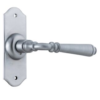 Tradco 0751 Reims Lever Passage Satin Chrome 110x40mm 68mm(P)