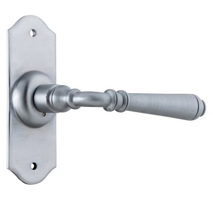 Tradco 0751 Reims Lever Passage Satin Chrome 110x40mm 68mm(P)