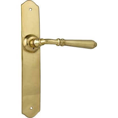 Tradco 0771 Reims Lever Passage Polished Brass 240x40mm 68mm(P)