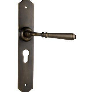 Tradco 0774E Reims Lever Euro Antique Brass 240x40mm 68mm(P)