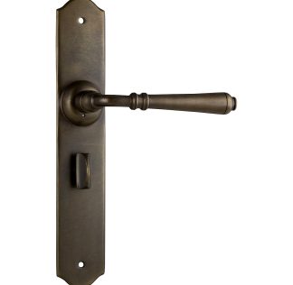 Tradco 0774P Reims Lever Privacy Antique Brass 240x40mm 68mm(P)