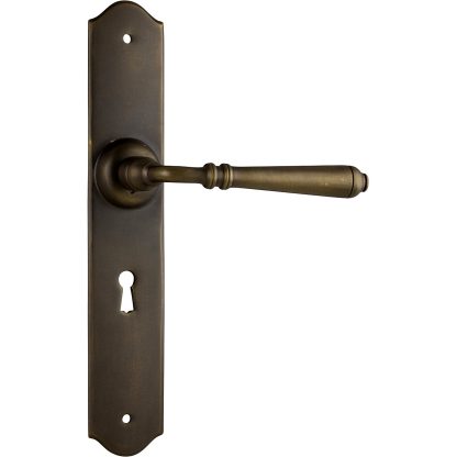 Tradco 0775 Reims Lever Lock Antique Brass 240x40mm 68mm(P)