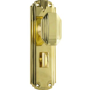 Tradco 0800P - Napier Knob Privacy - Polished Brass - 178x54mm