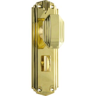 Tradco 0800P - Napier Knob Privacy - Polished Brass - 178x54mm