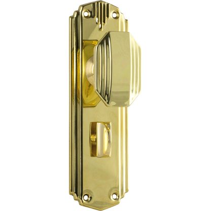 Tradco 0800P - Napier Knob Privacy - Polished Brass - 178x54mm
