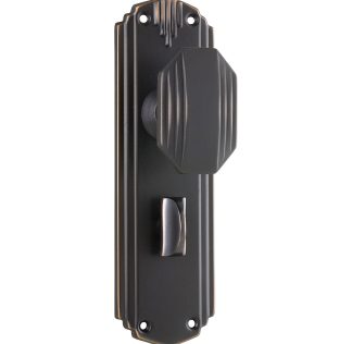 Tradco 0802P - Napier Knob Privacy - Antique Copper - 178x54mm