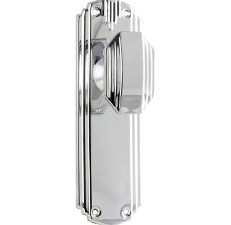 Tradco 0804 Napier Knob Passage Chrome Plate 178x54mm