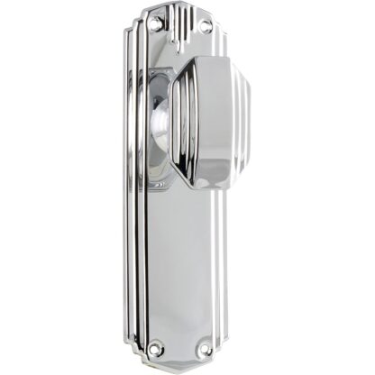 Tradco 0804 Napier Knob Passage Chrome Plate 178x54mm