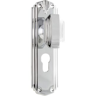 Tradco 0804E Napier Knob Euro Chrome Plate 178x54mm