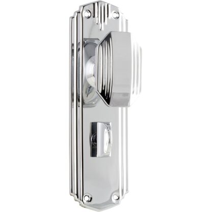 Tradco 0804P - Napier Knob Privacy - Chrome Plate - 178x54mm