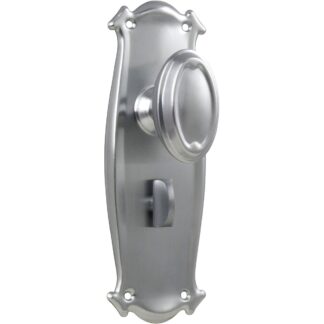 Tradco 0870P Bungalow Knob Privacy Satin Chrome 197x68mm