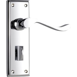 Tradco 0876P Camden Lever Privacy Chrome Plate 152x50mm 60mm(P)