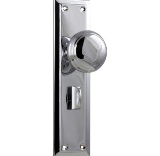 Tradco 0881P - Richmond Knob Privacy - Chrome Plate - 200x50mm