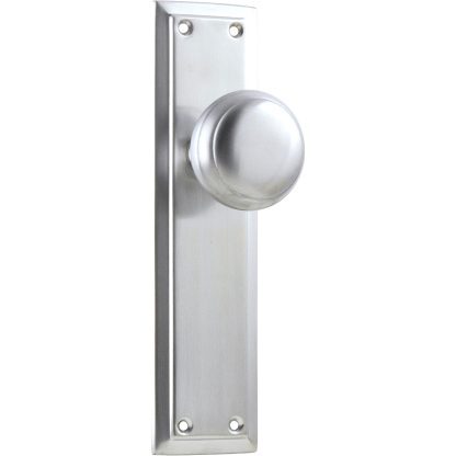 Tradco 0884 Richmond Knob Passage Satin Chrome 200x50mm