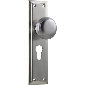 Tradco 0884E Richmond Knob Euro Satin Chrome 200x50mm