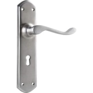 Tradco 0893 Windsor Lever Lock Satin Chrome 200x45mm 60mm(P)