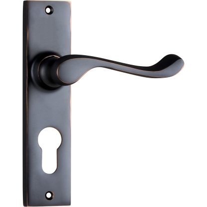 Tradco 0895E Fremantle Lever Euro Antique Copper 150x35mm 50mm(P)