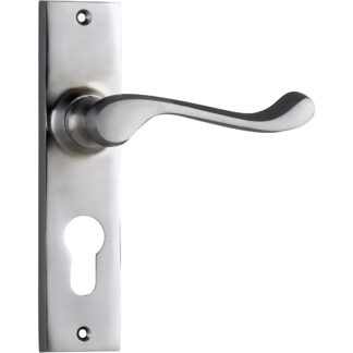 Tradco 0897E Fremantle Lever Euro Satin Chrome 150x35mm 50mm(P)
