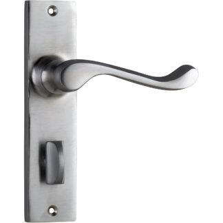 Tradco 0897P Fremantle Lever Privacy Satin Chrome 150x35mm 50mm(P)