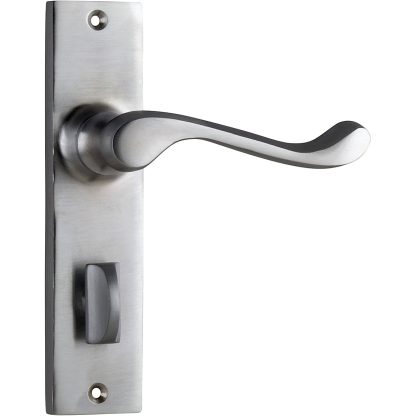Tradco 0897P Fremantle Lever Privacy Satin Chrome 150x35mm 50mm(P)