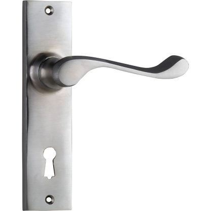 Tradco 0898 Fremantle Lever Lock Satin Chrome 150x35mm 50mm(P)