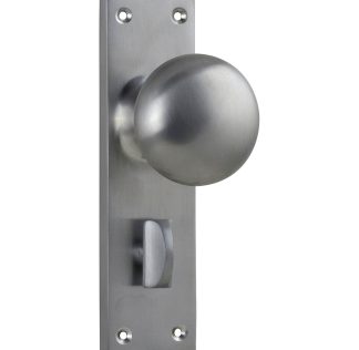 Tradco 0915P Door Knob Victorian Privacy Satin Chrome