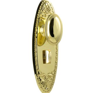 Tradco 0986P Fitzroy Knob Privacy Polished Brass 205x63mm