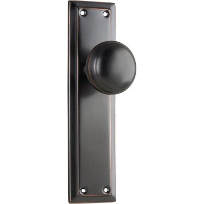 Tradco 0991 Richmond Knob Passage Antique Copper 200x50mm