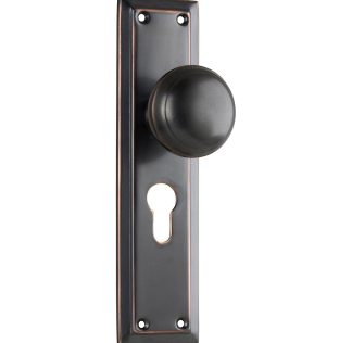 Tradco 0991E Richmond Knob Euro Antique Copper 200x50mm