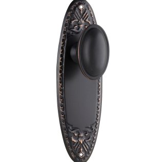 Tradco 0996 Fitzroy Knob Passage Antique Copper 205x63mm