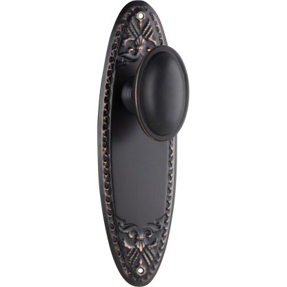 Tradco 0996 Fitzroy Knob Passage Antique Copper 205x63mm