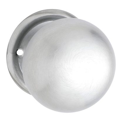 Tradco 0999 Mortice Knob Plain Satin Chrome 54mm