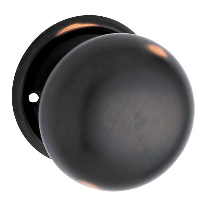 Tradco 1011 Mortice Knob Plain Antique Copper 54mm 48mm(P)