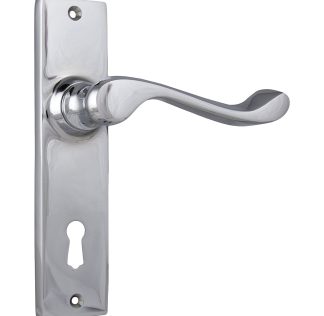 1046 Fremantle Lever Lock, Tradco Chrome Plate 150x35mm 50mm(P)