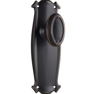 Tradco 1060 Bungalow Knob Passage Antique Copper 197x68mm