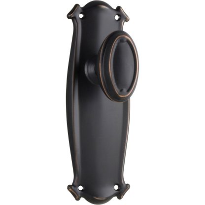 Tradco 1060 Bungalow Knob Passage Antique Copper 197x68mm