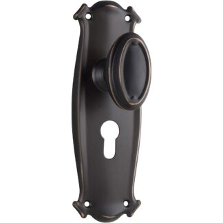 Tradco 1060E Bungalow Knob Euro Antique Copper 197x68mm