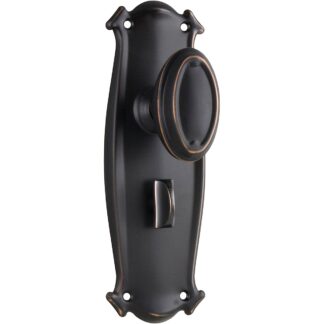 Tradco 1060P Bungalow Knob Privacy Antique Copper 197x68mm