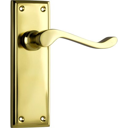 Tradco 1076 Camden Lever Passage Polished Brass 152x50mm 60mm(P)