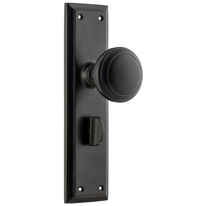 Door Knob Milton Privacy Matt Black
