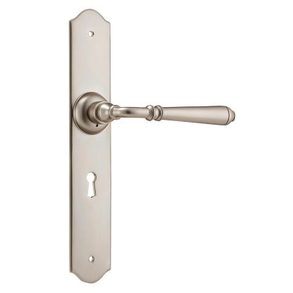 Tradco 6561 Reims Lever Lock Satin Nickel 240x40mm 68mm(P)