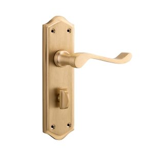Tradco 6633P - Henley Lever Privacy - Satin Brass - 180x50mm