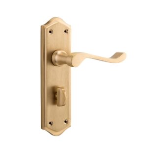 Tradco 6633P - Henley Lever Privacy - Satin Brass - 180x50mm