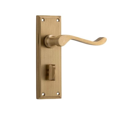 Tradco 6635P Camden Lever Privacy Satin Brass 152x50mm