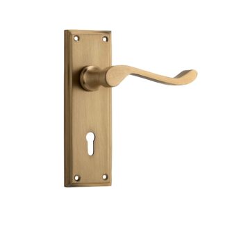Tradco 6636 Camden Lever Lock Satin Brass 152x50mm